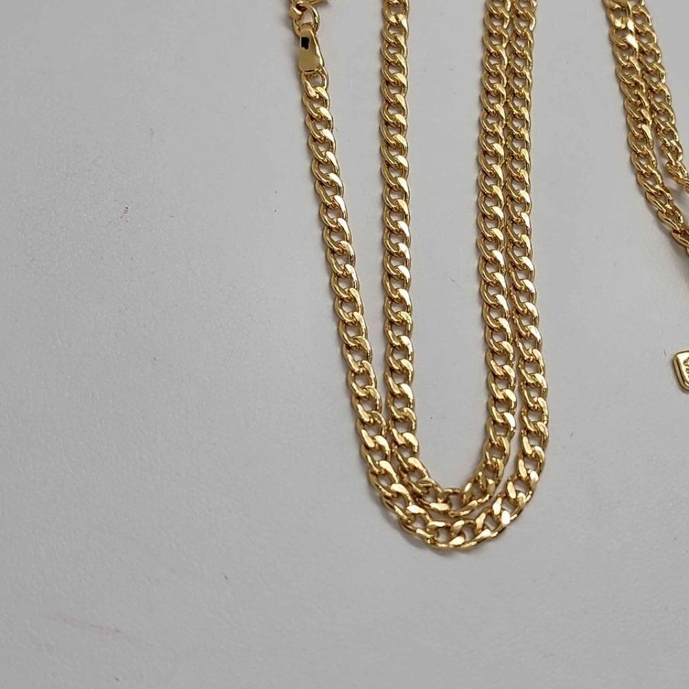 Brand New Brazilian 18k Gold Filled Cross Necklace - Picture 4 of 4